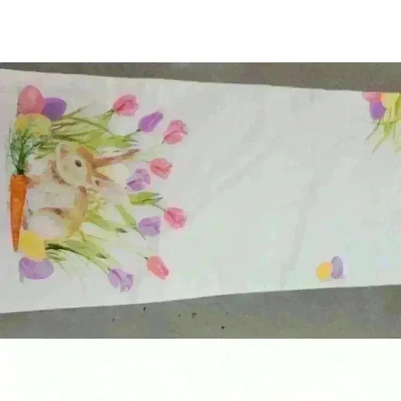 Spring/Easter Table Runner-16 x 76 - Picture 3 of 7